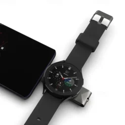 2 In 1 Wireless Charger For Samsung Galaxy Watch 5 Pro 4 3 Active 2 1 Classic Fast Charging Cable Dock Station USB Type C Portable Charger