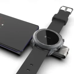 2 In 1 Wireless Charger For Samsung Galaxy Watch 5 Pro 4 3 Active 2 1 Classic Fast Charging Cable Dock Station USB Type C Portable Charger