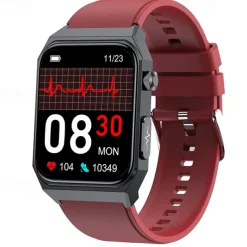 1.91 inch Cardica Blood Glucose Smart Watch ECG Monitoring Blood Pressure Body Temperature Smartwatch Men IP68 Waterproof Fitness Tracker