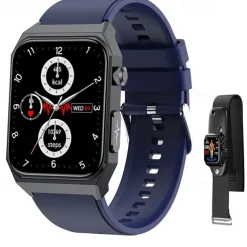 1.91 inch Cardica Blood Glucose Smart Watch ECG Monitoring Blood Pressure Body Temperature Smartwatch Men IP68 Waterproof Fitness Tracker