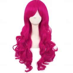 28 Inch/70 cm Lolita Long Curly 2 Ponytails Clip on Cosplay Wig