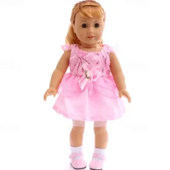 18 Inch Doll Clothes and Accessories Fit for 18 Inch Girl Doll(WITHOUT DOLL)