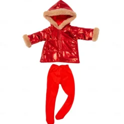 18 Inch Doll Clothes and Accessories Winter Doll Outfits Set Coat Trousers for 18 Inch Doll Girls Gifts(WITHOUT DOLL)