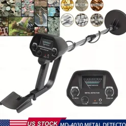 12 Inch High-Sensitivity Coil Golden Digger Deep Search Metal Detector - Adjustable Sensitivity, Advanced LCD Display, Accurate Treasure Hunter for Beginners And Professionals - Suitable for Finding L