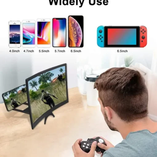 14 Inch Mobile Phone Screen Amplifier Mobile Phone Extension Mirror Mobile Phone Holder