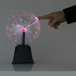 3.5/4/5/6/8 Inch Plasma Ball Static Electricity Ball Touch Sound Sensitive Plasma Globe USB Plug-in for Party Home Science Decoration Birthday Halloween Atmosphere Electric Ball Lighting