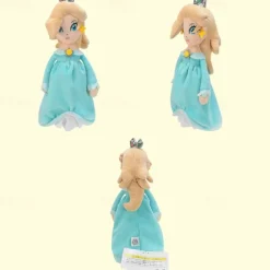 9.8 inch Princes Peach Plush Toy for Car School Dorm Room Decor Home Supplies Birthday Valentine'S Day Graduation Christmas Gifts