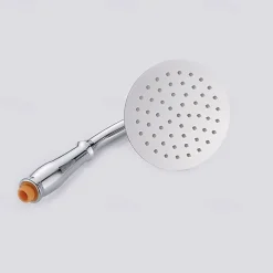 8 Inch Rotate 360 Degree Bathroom Rainfall Shower Head ABS Chrome Water Saving Shower Extension Arm Hand Held Shower Head