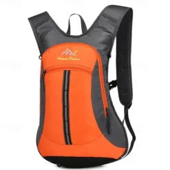 18 L Daypack Rucksack Zipper Multi Pocket Wearable Durable Outdoor Hiking Camping Military Nylon Black Red Blue