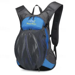 18 L Daypack Rucksack Zipper Multi Pocket Wearable Durable Outdoor Hiking Camping Military Nylon Black Red Blue