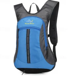 18 L Daypack Rucksack Zipper Multi Pocket Wearable Durable Outdoor Hiking Camping Military Nylon Black Red Blue