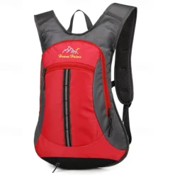 18 L Daypack Rucksack Zipper Multi Pocket Wearable Durable Outdoor Hiking Camping Military Nylon Black Red Blue