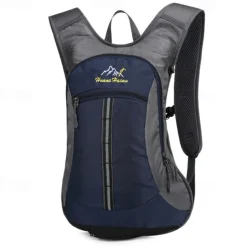 18 L Daypack Rucksack Zipper Multi Pocket Wearable Durable Outdoor Hiking Camping Military Nylon Black Red Blue