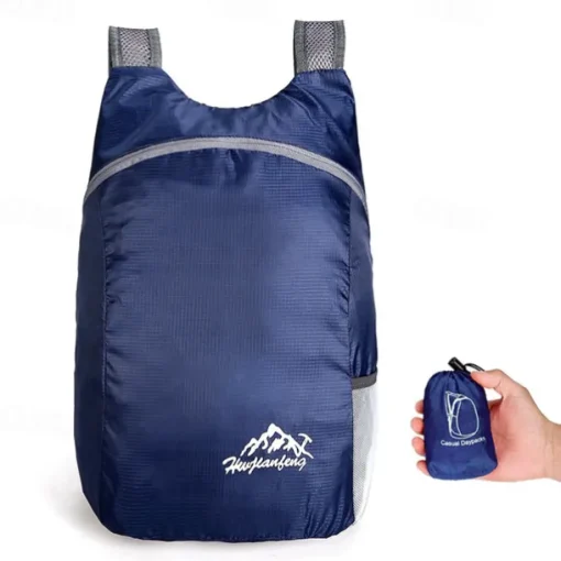 50 L Daypack Rucksack Zipper Rain Waterproof Lightweight Durable Outdoor Hiking Camping Polyester Black Red Royal Blue