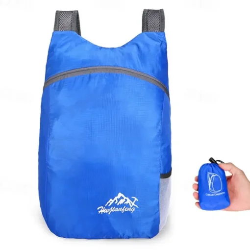 50 L Daypack Rucksack Zipper Rain Waterproof Lightweight Durable Outdoor Hiking Camping Polyester Black Red Royal Blue