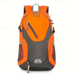 40 L Daypack Rucksack Zipper Multi Pocket Wearable Durable Outdoor Hiking Camping Military Nylon Black Pink Red