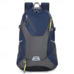 40 L Daypack Rucksack Zipper Multi Pocket Wearable Durable Outdoor Hiking Camping Military Nylon Black Pink Red