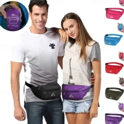 1-10 L Fanny Pack Hiking Waist Bag Belt Bag Windproof Rain Waterproof Quick Dry Lightweight Sweat-Wicking Outdoor Hunting Fishing Hiking Climbing Nylon ArmyGreen Black Red