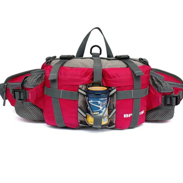 6 L Fanny Pack Waist Bag / Waist pack Hiking Backpack Waterproof Rain Waterproof Quick Dry Water Bottle Pocket Multifunctional Outdoor Camping / Hiking Hunting Fishing Climbing Terylene Black Army