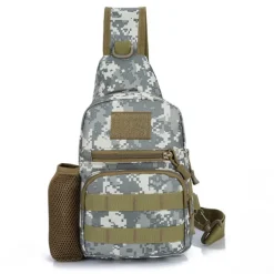 20 L Hiking Sling Backpack Rain Waterproof Fast Dry Breathable Outdoor Fishing Hiking Camping Oxford Forest Green Black White