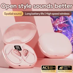 144 Languages Intelligent Translate Earbuds High Accuracy AI Translation Earphone with LCD Screen Real Time Translated Device