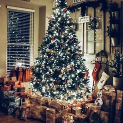 1000 LED (328Ft) Christmas Lights Indoor Outdoor, Christmas String Tree Lights Indoor Green Wire, Indoor and Outside Fairy Light for Christmas Tree, Patio, Elegant Wedding Party Reception