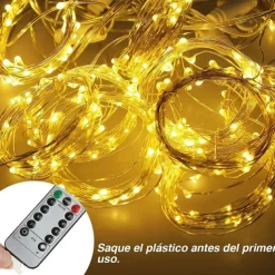 300 LEDs Curtain String Lights with Remote Control 3x3M Christmas Décor Lights for Christmas New Year's Curtain Window Roof String Lights