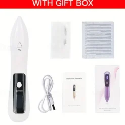 9 Level LCD Face Skin Dark Spot Remover Mole Tattoo Removal Laser Plasma Pen Machine Facial Freckle Tag Wart Removal Beauty Care