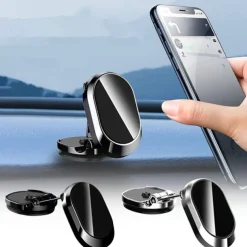 2022 Magnetic Car Phone Holder Magnet Mount Mobile Cell Phone Stand GPS Support For iPhone 13 12 Xiaomi Huawei Samsung S21 S20