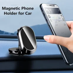 2022 Magnetic Car Phone Holder Magnet Mount Mobile Cell Phone Stand GPS Support For iPhone 13 12 Xiaomi Huawei Samsung S21 S20