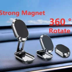 2022 Magnetic Car Phone Holder Magnet Mount Mobile Cell Phone Stand GPS Support For iPhone 13 12 Xiaomi Huawei Samsung S21 S20