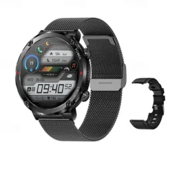 600 mAh Large Battery Watch For Men Smart Watch Men IP68 Waterproof Smartwatch AMOLED HD Screen Bluetooth Call Sports Bracelet