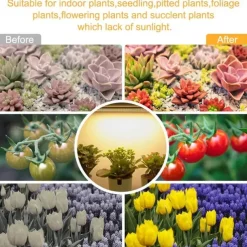 5 Modes Indoor Led Grow Light USB Timer Phyto Lamp Plants Dimmable LED Lamp Phytolamps Hydroponics Growing Lamps