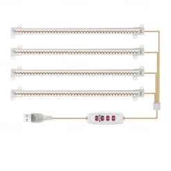 5 Modes Indoor Led Grow Light USB Timer Phyto Lamp Plants Dimmable LED Lamp Phytolamps Hydroponics Growing Lamps