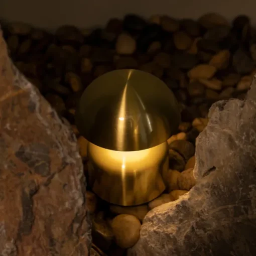 5.5" Mushroom Shaped Table Lamp Metal Rechargeable with 3-color Dimming Indoor Bedroom Living Room Atmosphere Table Lamp