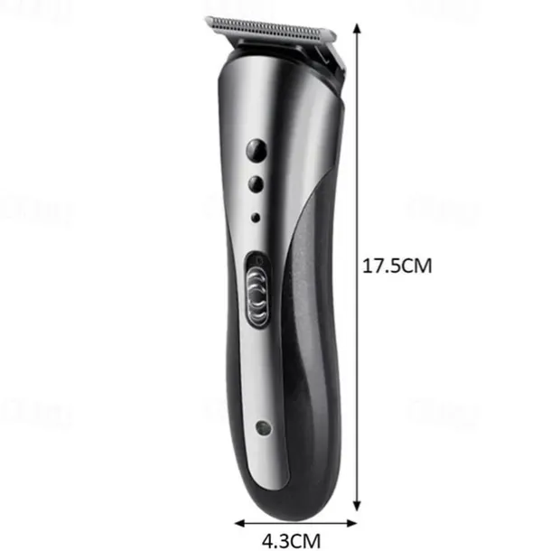 2023 New 3 In 1 Hair Trimmer Shaver Professional Electric Rechargeable Cordless Hair Clipper Beard Nose Ear Hair Trimmer Red Black for Barber Men