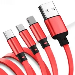 2023 New 3 In 1 Retractable USB Cable Mobile Phone Universal Charger Cable Fast Charging Cable USB Cable for Iphone for samsung for HUAWEI for Xiaomi for OPPO for Google