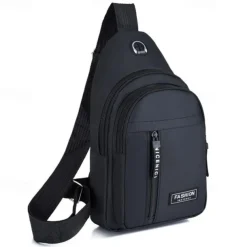 2023 New Chest Bag Men's Fashion Trend Oxford Cloth Single Shoulder Backpack Korean Casual Waterproof Single Shoulder Messenger Bag