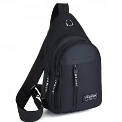 2023 New Chest Bag Men's Fashion Trend Oxford Cloth Single Shoulder Backpack Korean Casual Waterproof Single Shoulder Messenger Bag