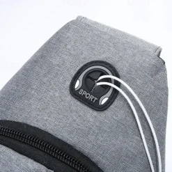 2023 New Chest Bag Men's Fashion Trend Oxford Cloth Single Shoulder Backpack Korean Casual Waterproof Single Shoulder Messenger Bag