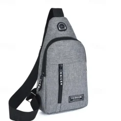 2023 New Chest Bag Men's Fashion Trend Oxford Cloth Single Shoulder Backpack Korean Casual Waterproof Single Shoulder Messenger Bag