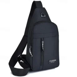 2023 New Chest Bag Men's Fashion Trend Oxford Cloth Single Shoulder Backpack Korean Casual Waterproof Single Shoulder Messenger Bag