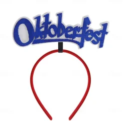2022 New German Oktoberfest Decoration Headband Festival Party Photo Props Beer Headband Head Buckle