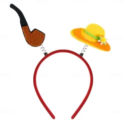 2022 New German Oktoberfest Decoration Headband Festival Party Photo Props Beer Headband Head Buckle