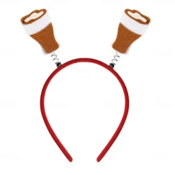 2022 New German Oktoberfest Decoration Headband Festival Party Photo Props Beer Headband Head Buckle