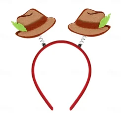 2022 New German Oktoberfest Decoration Headband Festival Party Photo Props Beer Headband Head Buckle