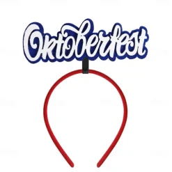 2022 New German Oktoberfest Decoration Headband Festival Party Photo Props Beer Headband Head Buckle