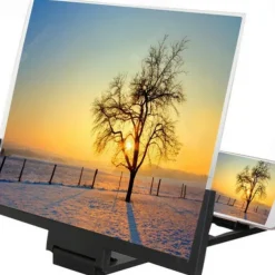 2023 New 14Inch /7.5Inch Mobile Phone Screen Magnifier Flat Screen 3D HD Radiation Protection Magnifying Glass Mobile Phone Holder