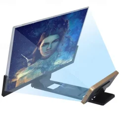 2023 New 14Inch /7.5Inch Mobile Phone Screen Magnifier Flat Screen 3D HD Radiation Protection Magnifying Glass Mobile Phone Holder