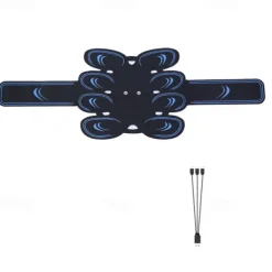 2023 New Upgrade Electric Abdominal Muscle Stimulator Slimming Massage Unisex Trainer Ems Exercise Body Training Fitness Equipment